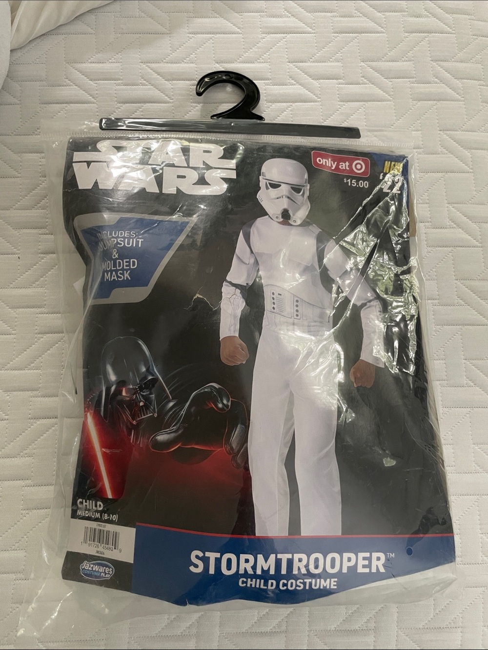 Star Wars Stormtrooper Child Costume - White Size 8-10
